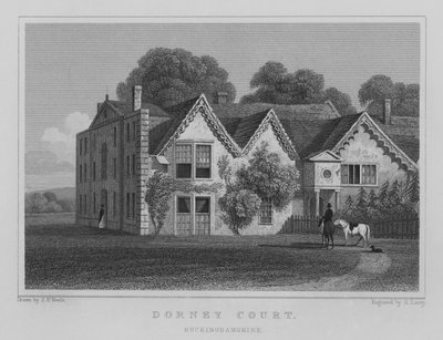 Corte di Dorney, Buckinghamshire da John Preston Neale