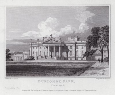 Duncombe Park, Yorkshire da John Preston Neale
