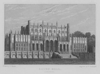 Eaton Hall, Cheshire da John Preston Neale