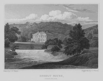 Casa di Esholt, Yorkshire da John Preston Neale