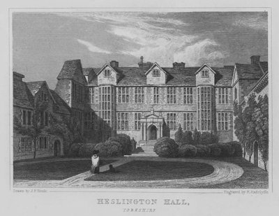 Heslington Hall, Yorkshire da John Preston Neale