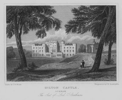Castello di Hilton, Durham, La Residenza di Lord Strathmore da John Preston Neale