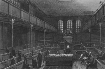 Interno della Camera dei Comuni (incisione) da John Preston Neale
