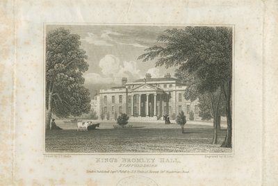 Kings Bromley Hall da John Preston Neale