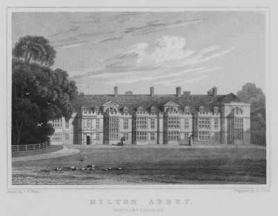 Abbazia di Milton, Northamptonshire da John Preston Neale