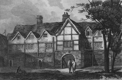 Vecchio Portico, Charter House da John Preston Neale