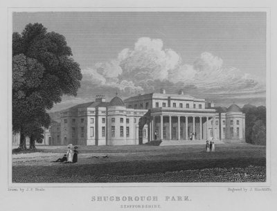 Shugborough Park, Staffordshire da John Preston Neale