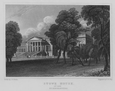 Casa Stowe, Seconda Vista, Buckinghamshire da John Preston Neale