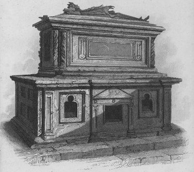 La tomba di Enrico III, Abbazia di Westminster da John Preston Neale