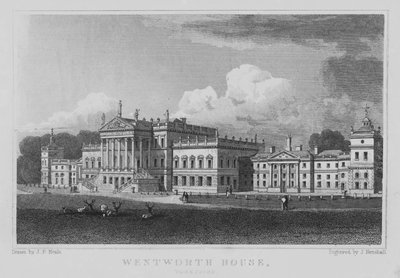 Wentworth House, Yorkshire da John Preston Neale