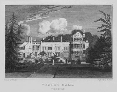 Weston Hall, Yorkshire da John Preston Neale