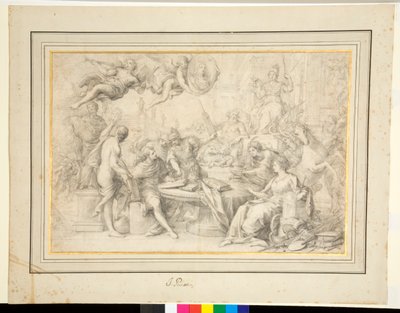 Composizione allegorica da J. Piciari
