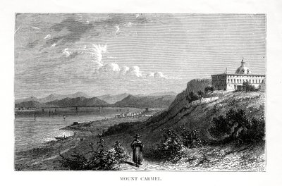 Monte Carmelo, Israele, XIX secolo da J. Quartley