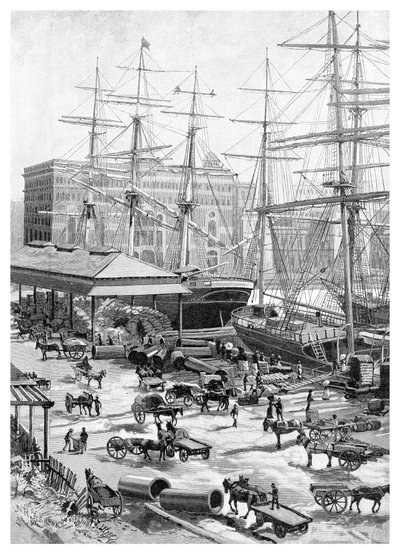 Navigazione, Circular Quay, Sydney, Nuovo Galles del Sud, Australia da J. R. Ashton