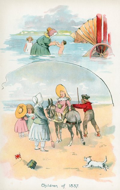 Lungomare nel 1837 da J. R. Sinclair