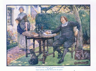 La mia cameriera (La mia Prue), per fortuna inviata, da Letteratura Inglese pub. da T C & EC Jack, c.1920 da J. R. Skelton