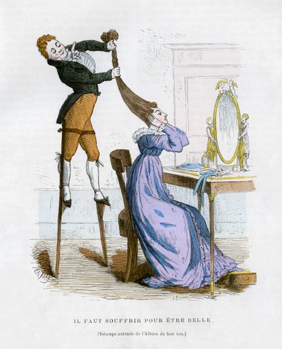 È necessario soffrire per essere belli, 1882-1884 da J Rocault