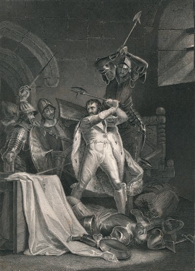 Morte di Riccardo II da J. Rogers