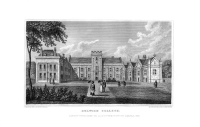 Dulwich College, Londra, 1829 da J. Rogers