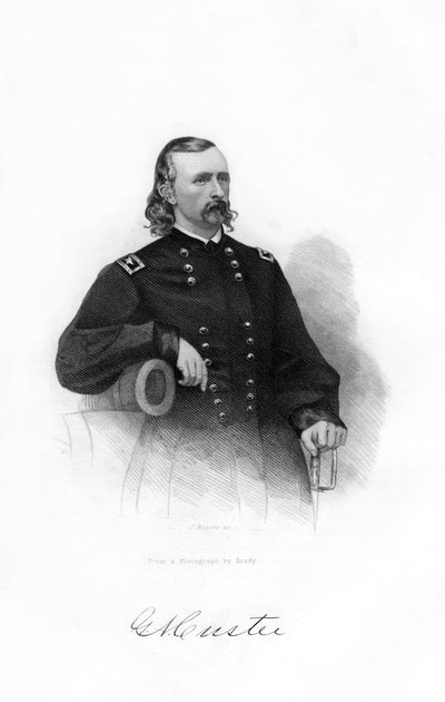 Generale George Armstrong Custer, comandante della cavalleria dell