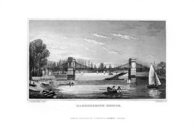 Ponte di Hammersmith, Hammersmith, Londra da J. Rogers