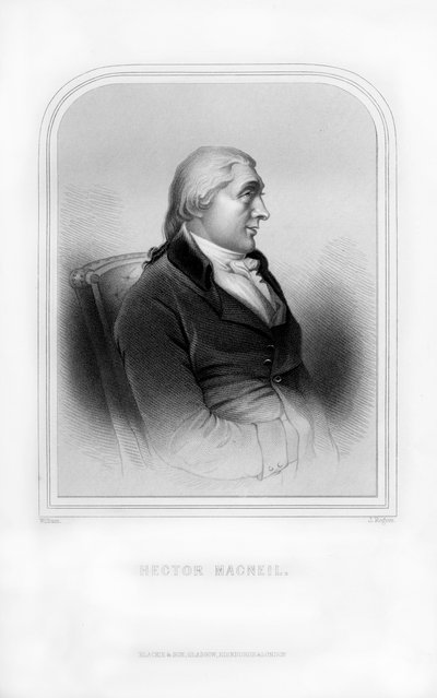 Hector MacNeil, poeta e scrittore scozzese, 1870 da J. Rogers