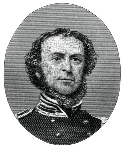 Samuel Francis Du Pont, ammiraglio nella Marina degli Stati Uniti, 1862-1867 da J. Rogers