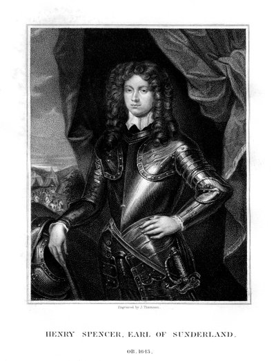 Henry Spencer, 1° Conte di Sunderland, soldato inglese da J. Thomson