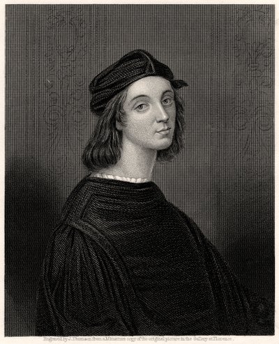 Raffaello, XIX secolo da J. Thomson