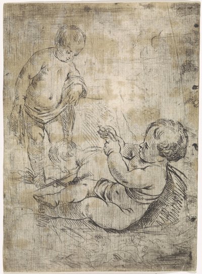Bambini che giocano da J. Vermeulen
