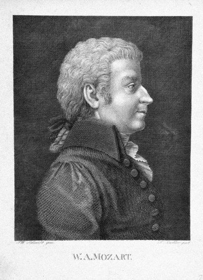 Wolfgang Amadeus Mozart da J. W. Schmidt