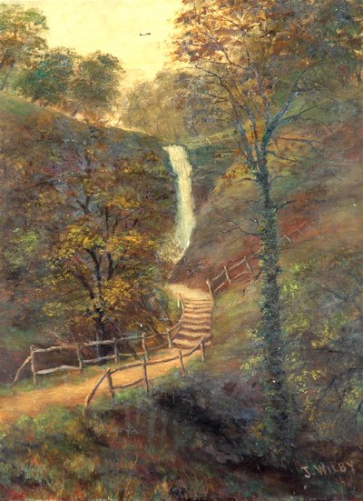 Shanklin Chine, Isola di Wight, 1911 da J. Wilby