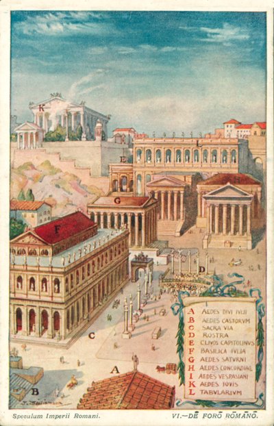 Foro Romano, Roma antica da J. Williamson