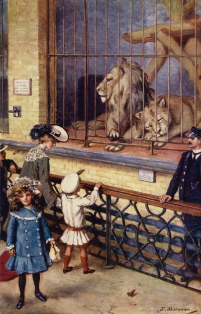 Nella Casa dei Leoni allo Zoo da J. Williamson