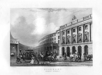Quadrante, Regent Street, Londra da J. Woods