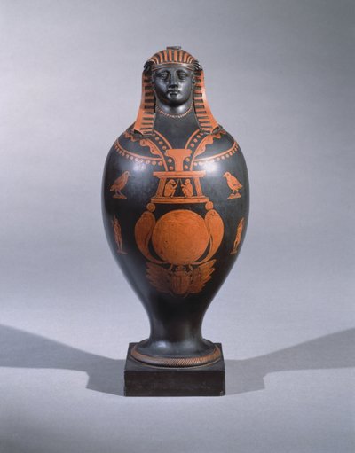 Vaso canopo, da Staffordshire, c.1773 da J. and Bentley Wedgwood