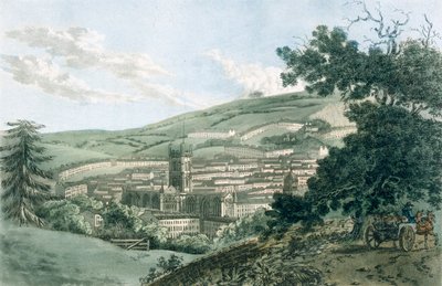 Bath, dalla strada privata che conduce a Prior Park, da 