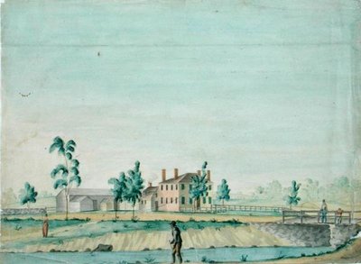 Casa di William Rogers, Billerica, Massachusetts, c.1820 da Jabez Ward Barton
