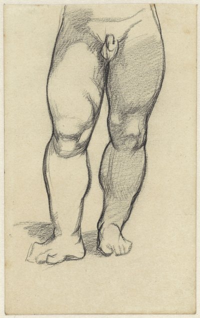 Parte inferiore del corpo di un bambino nudo da Jac van Looij