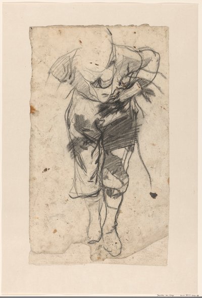 Figura chinata in avanti da Jac van Looij