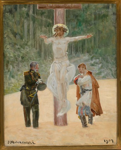 La riconciliazione (Scena simbolica della rivolta del 1863) da Jacek Malczewski