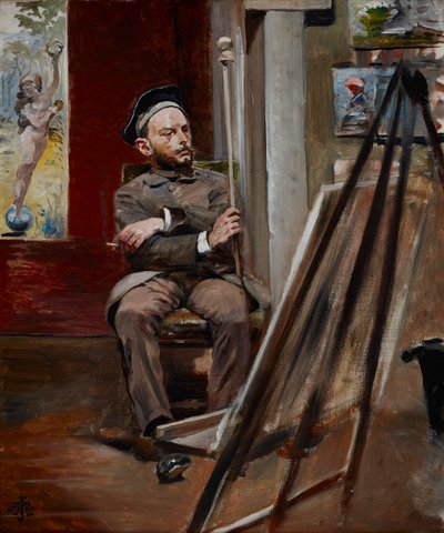 Ritratto di Stanisław Tondos, c.1902 da Jacek Malczewski