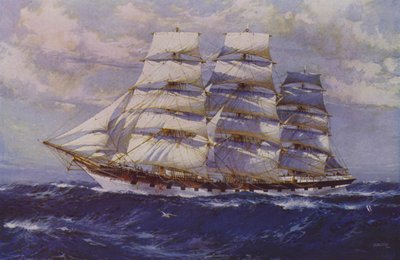 Nave a vela Taranaki da Jack (after) Spurling