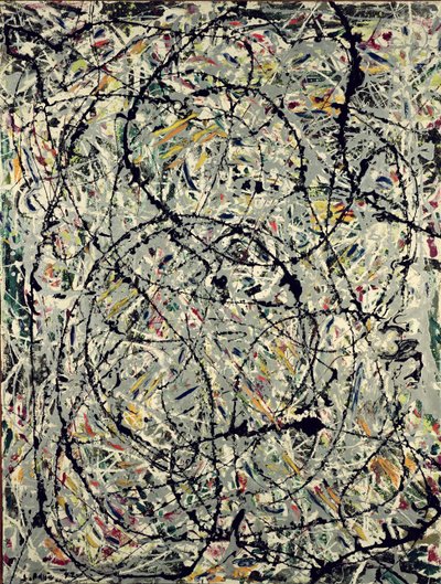 Sentieri ondulati da Jackson Pollock