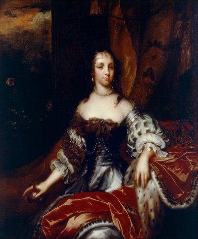 Regina Caterina di Braganza c.1665 da Jacob (attr. to) Huysmans