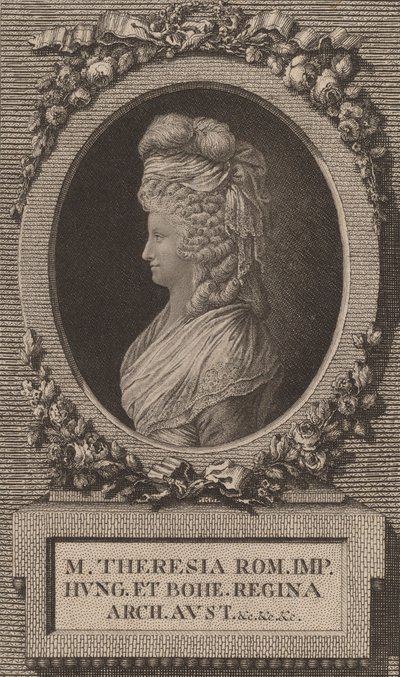 Maria Teresa, Imperatrice del Sacro Romano Impero da Jacob Adam