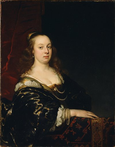 Ritratto di donna da Jacob Adriaensz Backer