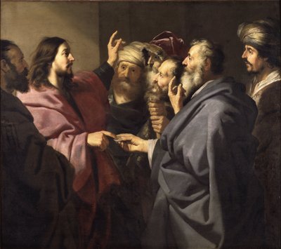 Il pagamento del tributo da Jacob Adriensz Backer