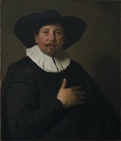 Ritratto di un uomo, c.1638 da Jacob Adriensz Backer