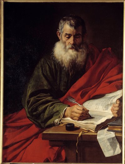 San Paolo che scrive da Jacob Adriensz Backer